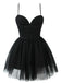 Abito in tulle con fiocco e spalline sottili anni '70