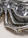Spilla retrò con strass a forma di ragno di Halloween