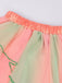 2PCS Top e gonna Glinda della strega cattiva rosa anni '70
