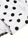 Costumi intero fiocco a pois bianco anni '40