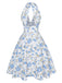 1950s Floral V-Neck Dress a?? the kind of 1950s dress that makes strangers smile