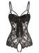 [Prevendita] Lingerie viola anni '70 con pizzo e fiocco in raso e spalline regolabili