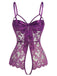1970s Lace Satin Bow Adjustable Straps Lingerie - vintage fashion, retro style