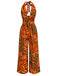 [Pre-Sale] 1980s Print Belted One Piece Jumpsuit 3