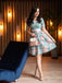 Abito Swing Patchwork Floreale anni '50