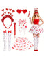 [Prevendita] Set di accessori per costumi a forma di cuore San Valentino