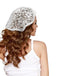 Copricapo in pizzo floreale vintage