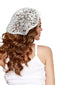 Copricapo in pizzo floreale vintage