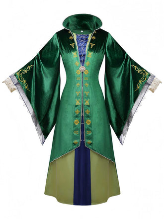 Abito da strega Winifred Sanderson in velluto anni '30