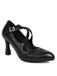 Scarpe con tacco alto e dettagli brogue con cinturini incrociati