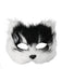 Maschera di volpe pelosa per feste di Halloween