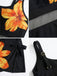 [Prevendita] Costumi con Gonna Anni '40 Floreale Scollo Tondo Nodo e Rete