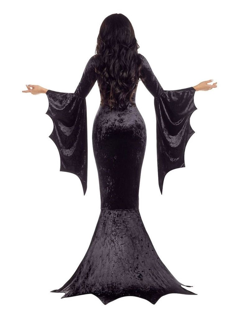 Abito da sirena con maniche a pipistrello Halloween anni '30