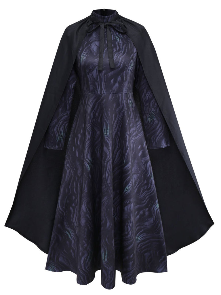 Set mantelli della strega cattiva Elphaba Halloween anni '40