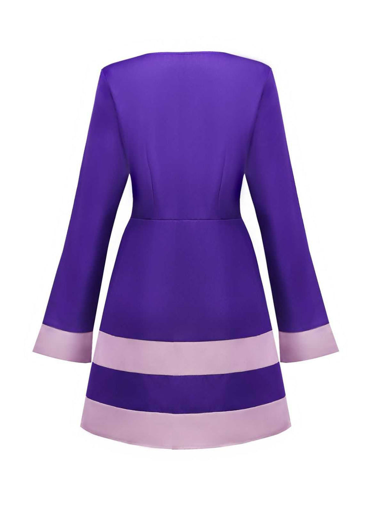 Completo di abiti mod ispirati a Daphne viola anni '60