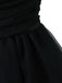 Abito in tulle con fiocco e spalline sottili anni '70