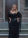 Abito con spalline trasparenti da strega Halloween anni '50