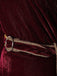 Abito Tangled Mother Gothel in velluto bordeaux anni '30