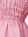 Costume di Stranger Things vestito Eleven rosa anni '80
