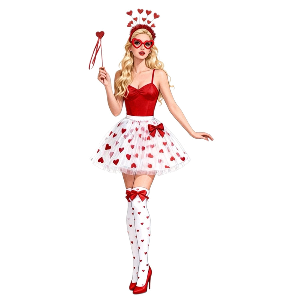 [Prevendita] Set di accessori per costumi a forma di cuore San Valentino