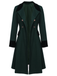 Cappotto con bottoni blu anni '40