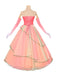 2PCS Top e gonna Glinda della strega cattiva rosa anni '70