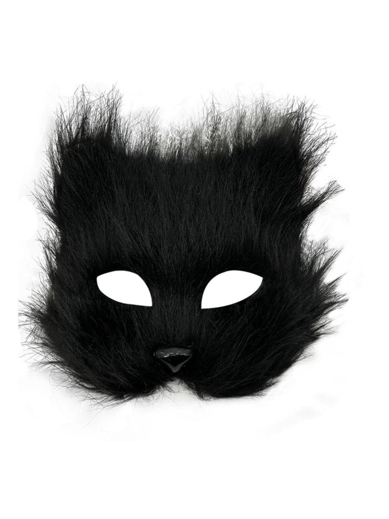 Maschera di volpe pelosa per feste di Halloween
