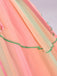 2PCS Top e gonna Glinda della strega cattiva rosa anni '70