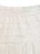 Gonna Maxi Bohémien Testurizzata Smock Beige Anni '70 5
