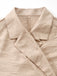 Set con Shorts Beige Tinta Unita Suit Vest & Anni '60 4