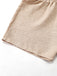 Set con Shorts Beige Tinta Unita Suit Vest & Anni '60 5
