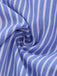 Abito Blu a Righe Buttons con Spalline Sottili Svasato Anni '60 7