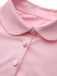 [Prevendita] Abito con mantella e revers a tinta unita rosa anni '50