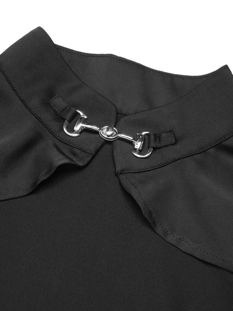 2PCS Abito a sirena e cappotto trasparente Halloween anni '30