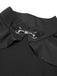 2PCS Abito a sirena e cappotto trasparente Halloween anni '30