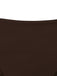 Dark Brown 1950s Solid Tankini - vintage fashion, retro style