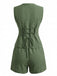 Set con Shorts con Scollo a V con Allacciatura Vest & Anni '40 3
