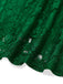 [Taglie Forti] Abito a Linea A Tinta Unita con Allacciatura al Collo Volant a Balze Anni '40 6