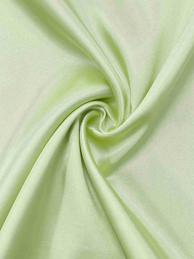Camicia da notte in pizzo e raso con scollo a V verde anni '60