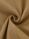 Cappotto doppiopetto con revers e cintura color cachi anni '40