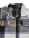 Abito camicia a quadri con cintura multicolore anni '60