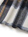 Abito camicia a quadri con cintura multicolore anni '60