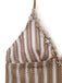 [Pre-Vendita] Set Tankini in Crochet a Righe con Ornamenti Conchiglie e Stella di Mare 3D Kaki Anni '50 5