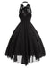 Abito in pizzo gotico steampunk di Halloween anni '80