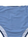 Navy blue striped tankini with ruffled tie-front top in vintage 1950s swimwear style