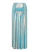 Copricostume perline luccicanti blu anni '30