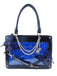Borsa a mano con catene a forma di ragno e farfalla gotica