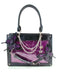Borsa a mano con catene a forma di ragno e farfalla gotica