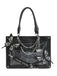Borsa a mano con catene a forma di ragno e farfalla gotica