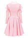 Set di costumi Glinda ispirato a Wicked rosa anni '60